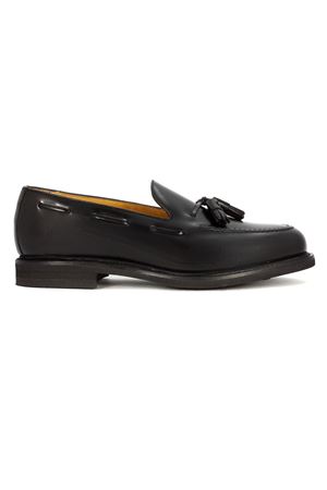 Black leather loafers BERWICK 1707 | 8491ROISNEGRO